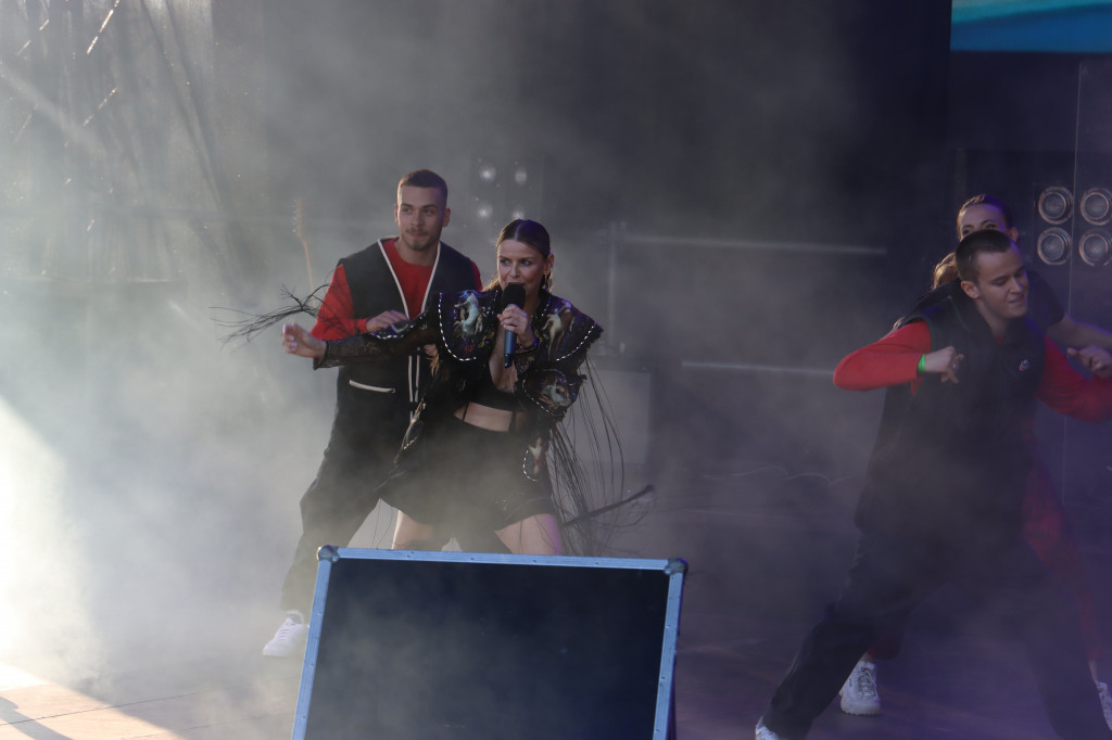 Mandaryna - koncert na Zamku Ogrodzieniec w Podzamczu