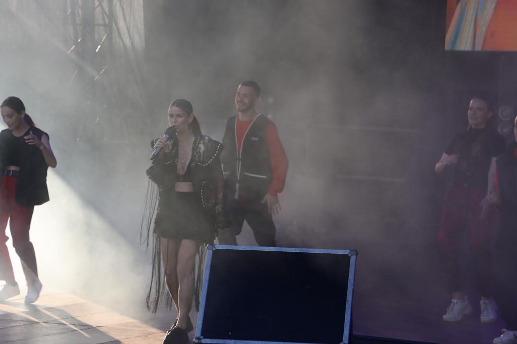 Mandaryna - koncert na Zamku Ogrodzieniec w Podzamczu