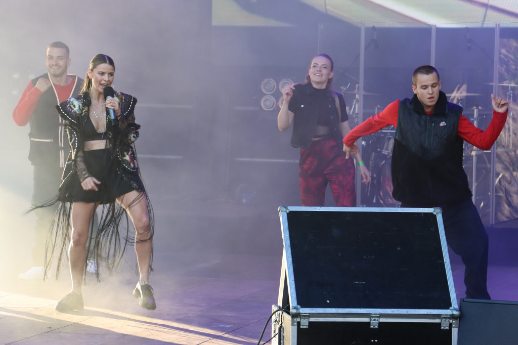 Mandaryna - koncert na Zamku Ogrodzieniec w Podzamczu