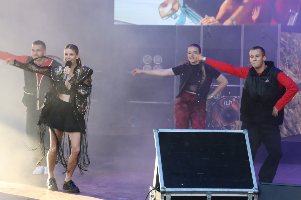 Mandaryna - koncert na Zamku Ogrodzieniec w Podzamczu