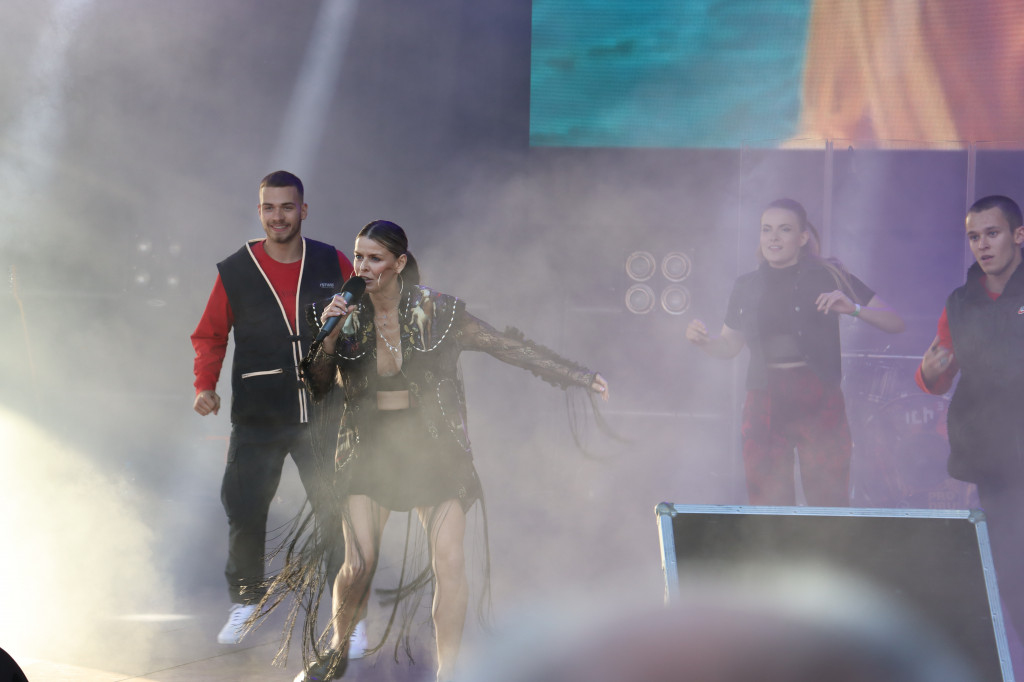 Mandaryna - koncert na Zamku Ogrodzieniec w Podzamczu