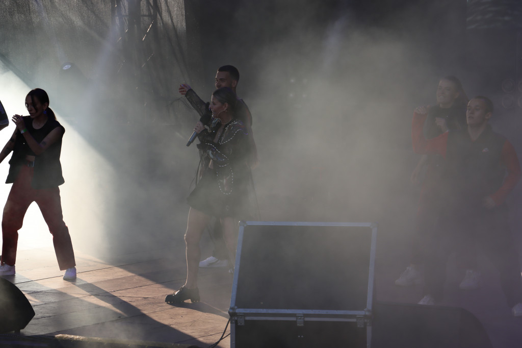 Mandaryna - koncert na Zamku Ogrodzieniec w Podzamczu