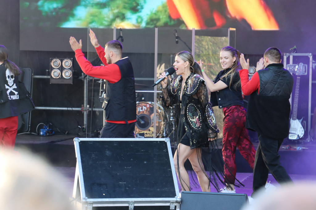 Mandaryna - koncert na Zamku Ogrodzieniec w Podzamczu