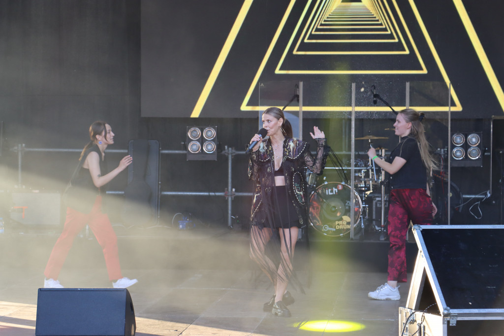 Mandaryna - koncert na Zamku Ogrodzieniec w Podzamczu