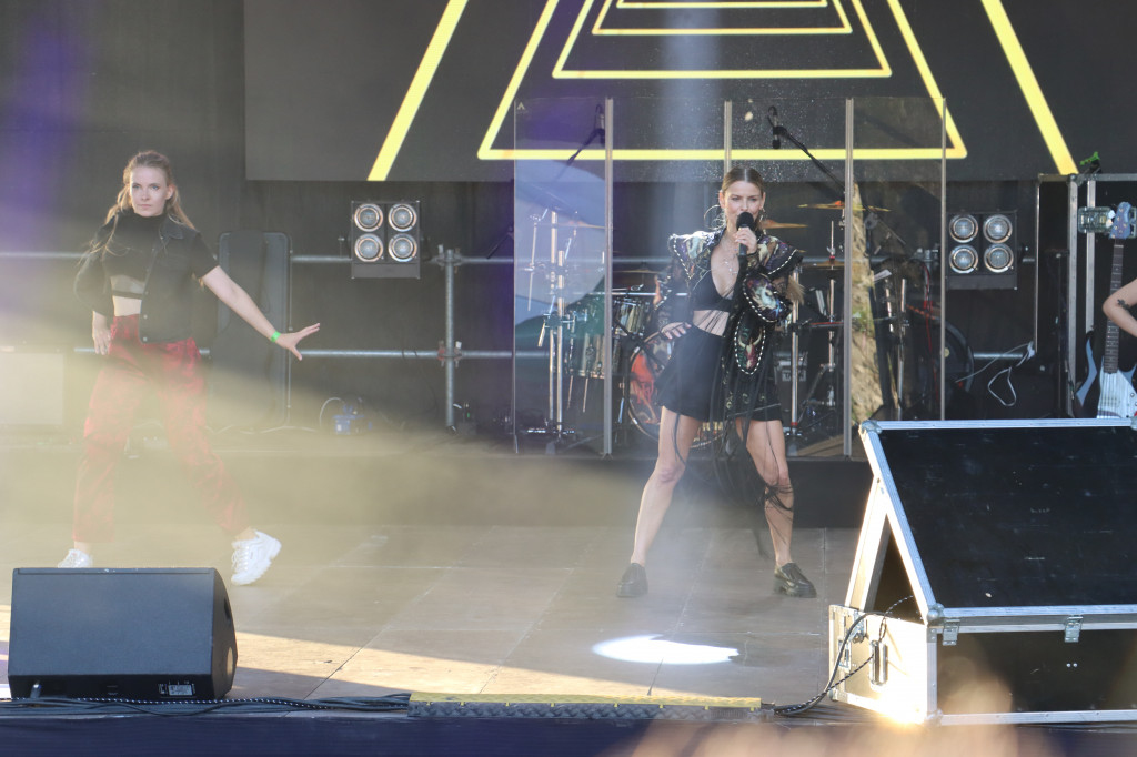Mandaryna - koncert na Zamku Ogrodzieniec w Podzamczu