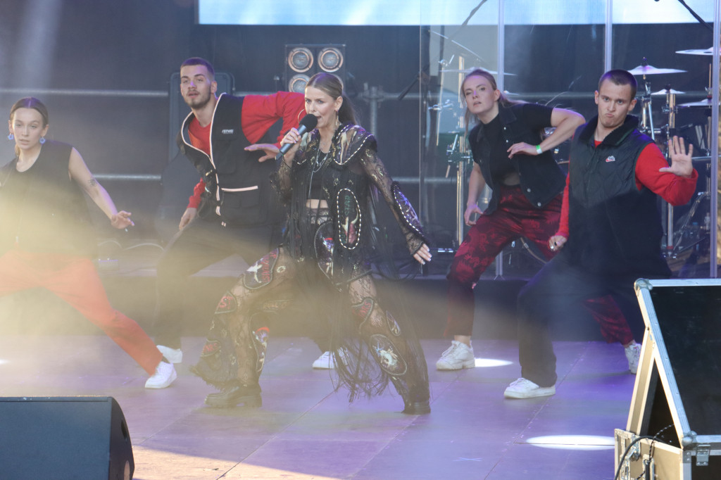 Mandaryna - koncert na Zamku Ogrodzieniec w Podzamczu