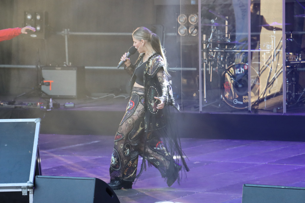 Mandaryna - koncert na Zamku Ogrodzieniec w Podzamczu