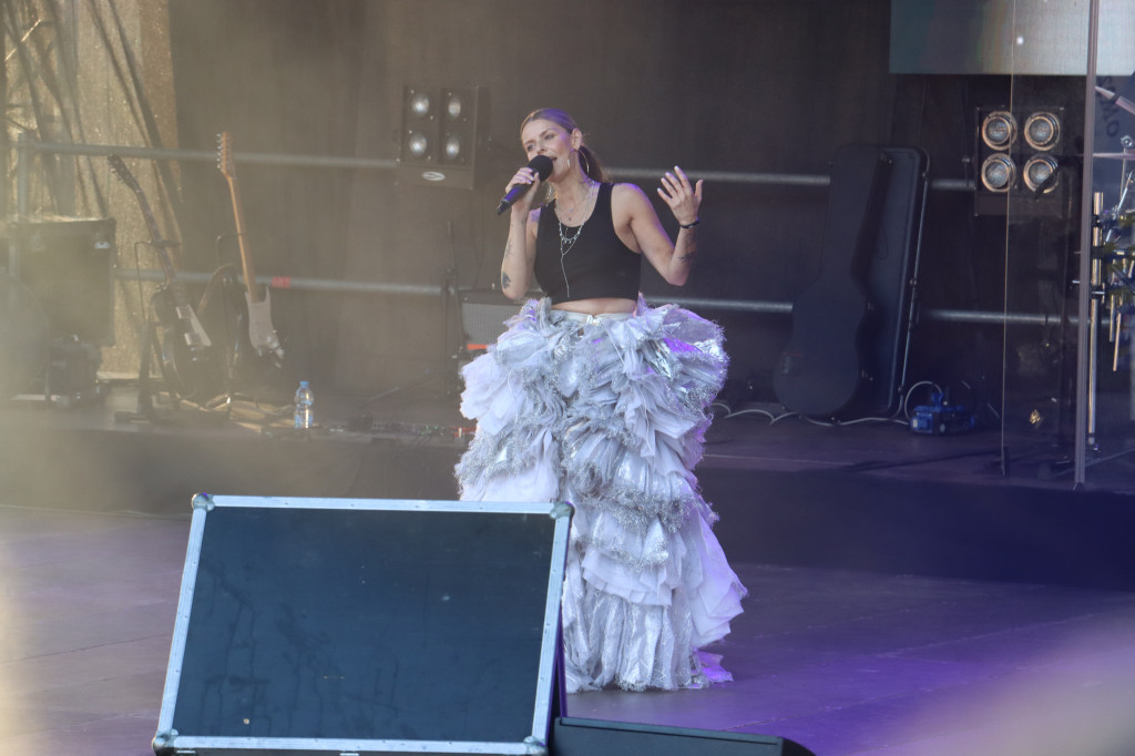Mandaryna - koncert na Zamku Ogrodzieniec w Podzamczu