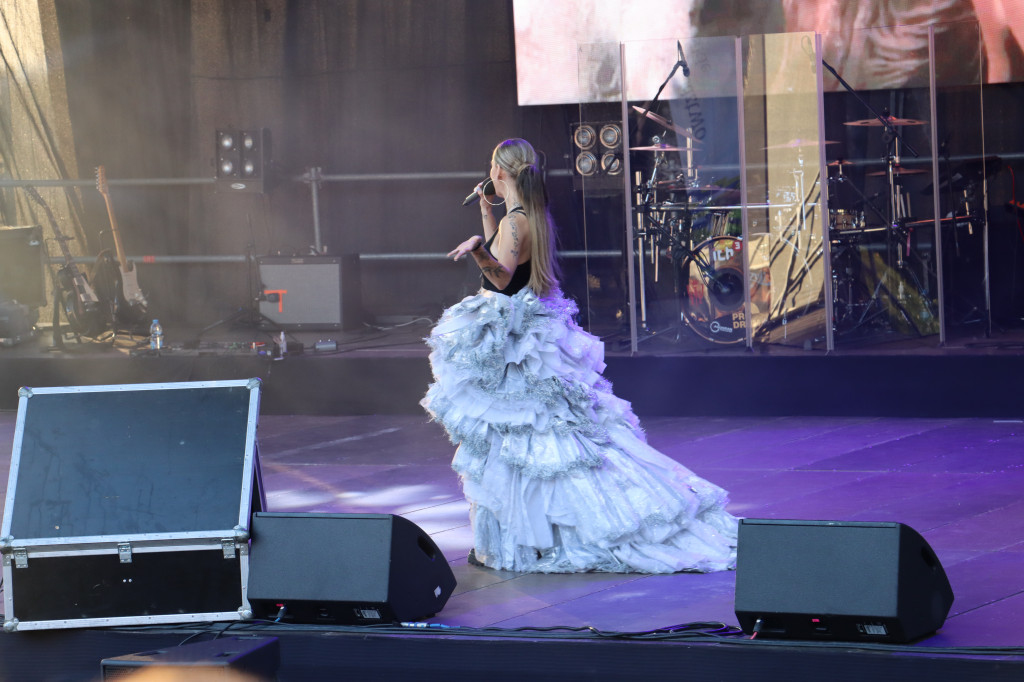 Mandaryna - koncert na Zamku Ogrodzieniec w Podzamczu