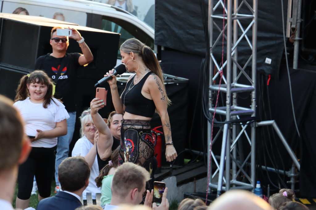 Mandaryna - koncert na Zamku Ogrodzieniec w Podzamczu