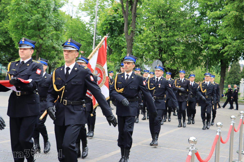Wojewódzkie obchody Dnia Strażaka w Zawierciu