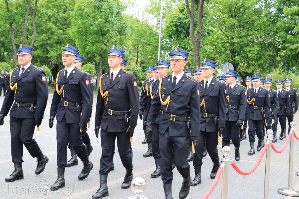 Wojewódzkie obchody Dnia Strażaka w Zawierciu