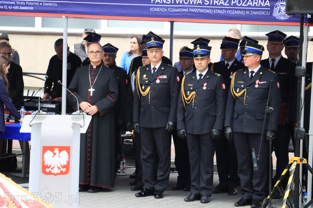 Wojewódzkie obchody Dnia Strażaka w Zawierciu