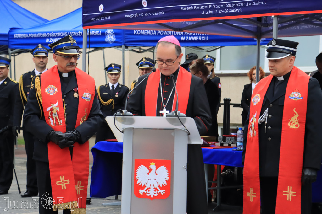 Wojewódzkie obchody Dnia Strażaka w Zawierciu
