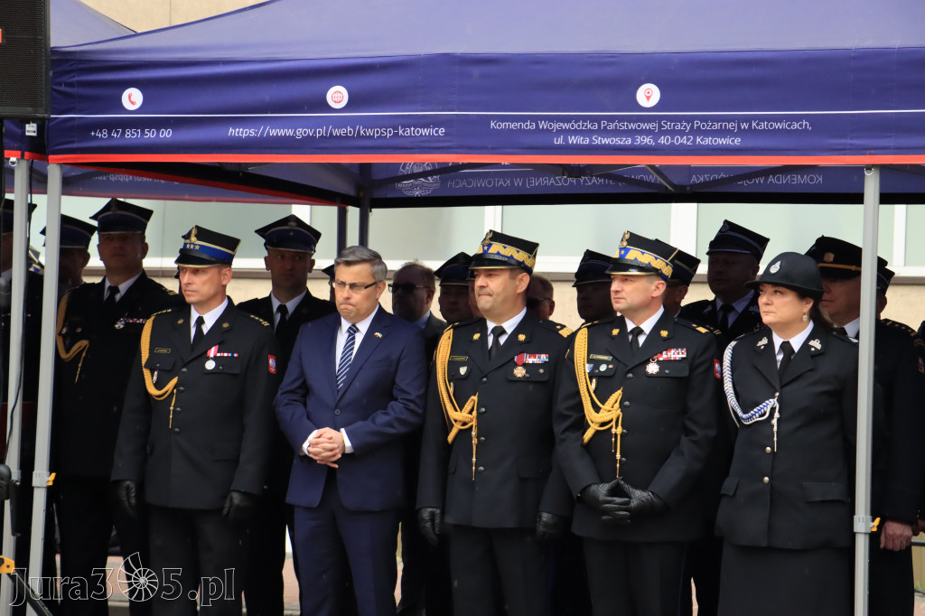 Wojewódzkie obchody Dnia Strażaka w Zawierciu
