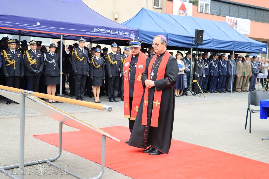 Wojewódzkie obchody Dnia Strażaka w Zawierciu