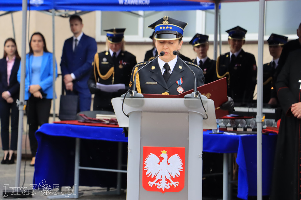 Wojewódzkie obchody Dnia Strażaka w Zawierciu