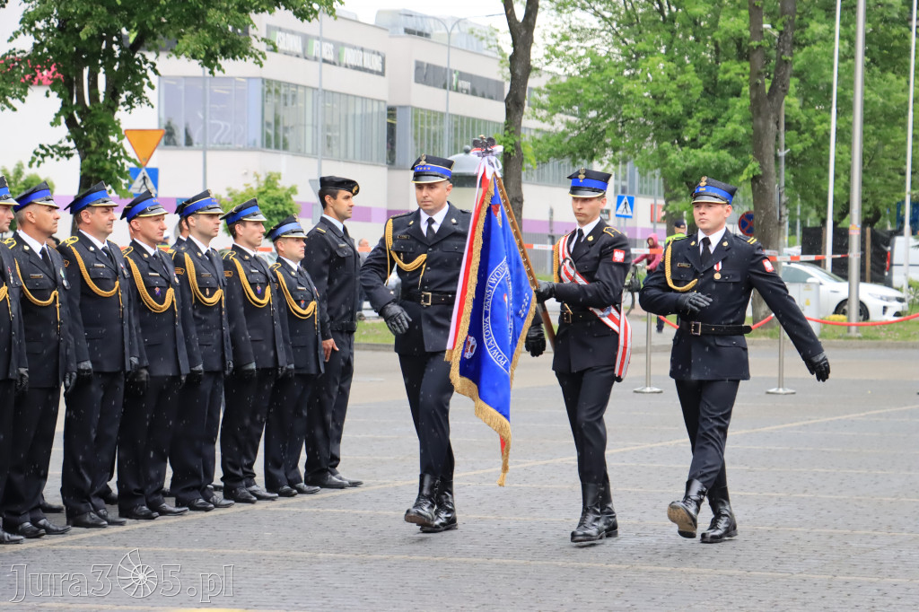 Wojewódzkie obchody Dnia Strażaka w Zawierciu