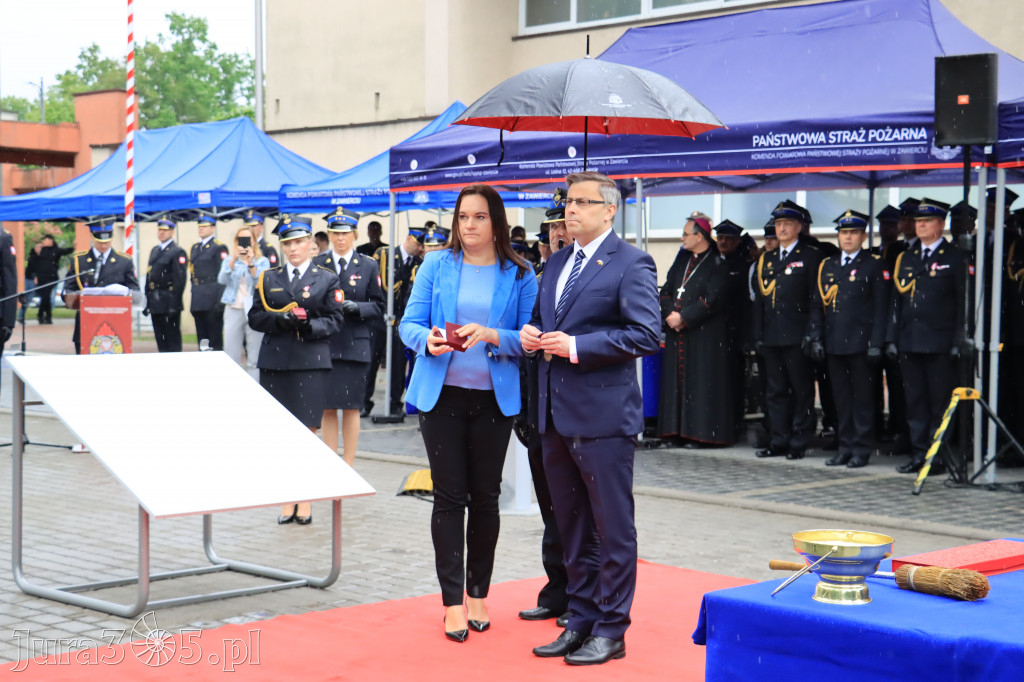 Wojewódzkie obchody Dnia Strażaka w Zawierciu