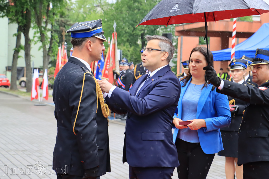 Wojewódzkie obchody Dnia Strażaka w Zawierciu