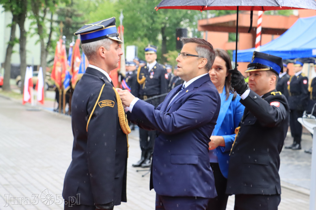 Wojewódzkie obchody Dnia Strażaka w Zawierciu