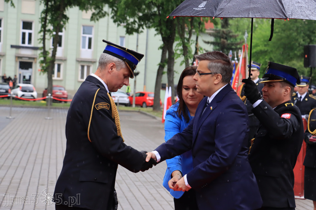 Wojewódzkie obchody Dnia Strażaka w Zawierciu