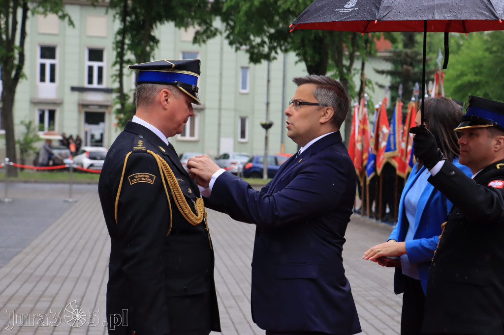 Wojewódzkie obchody Dnia Strażaka w Zawierciu