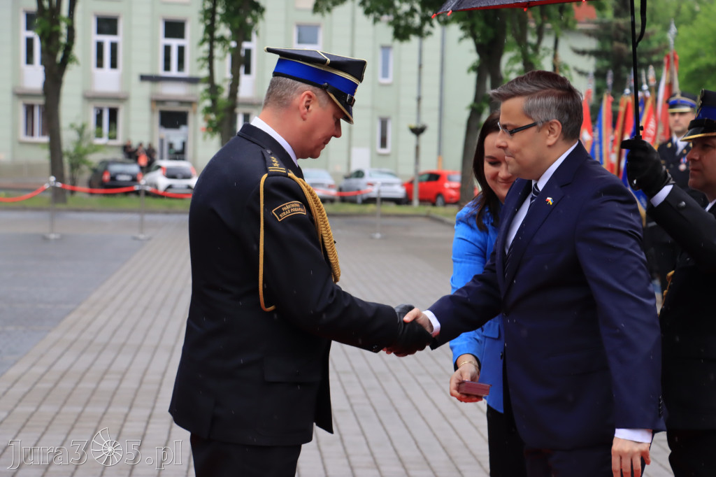 Wojewódzkie obchody Dnia Strażaka w Zawierciu