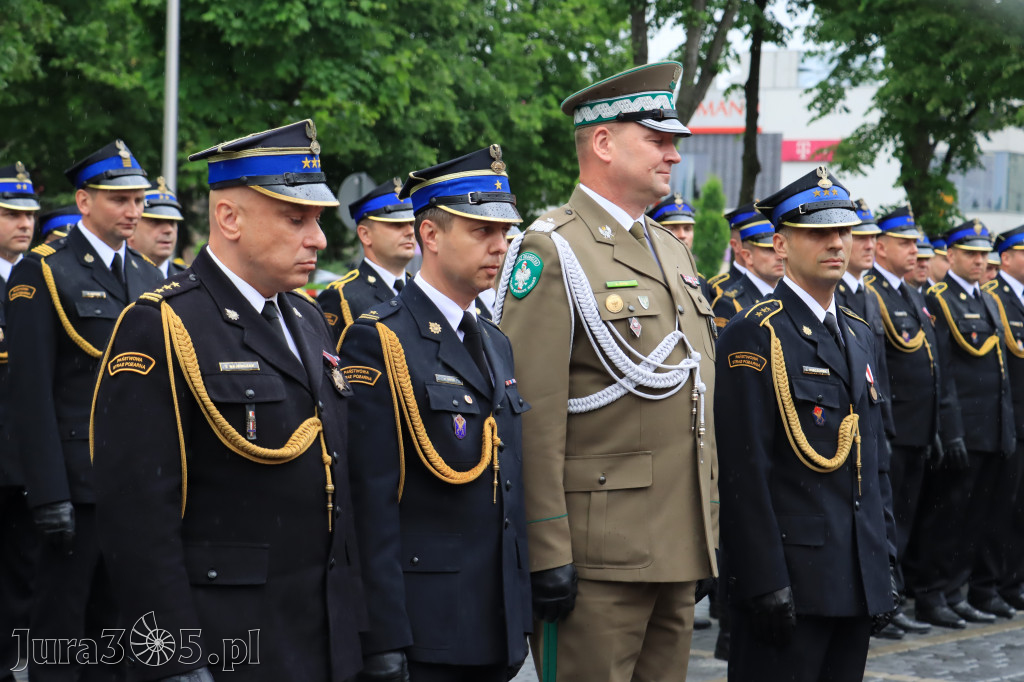 Wojewódzkie obchody Dnia Strażaka w Zawierciu