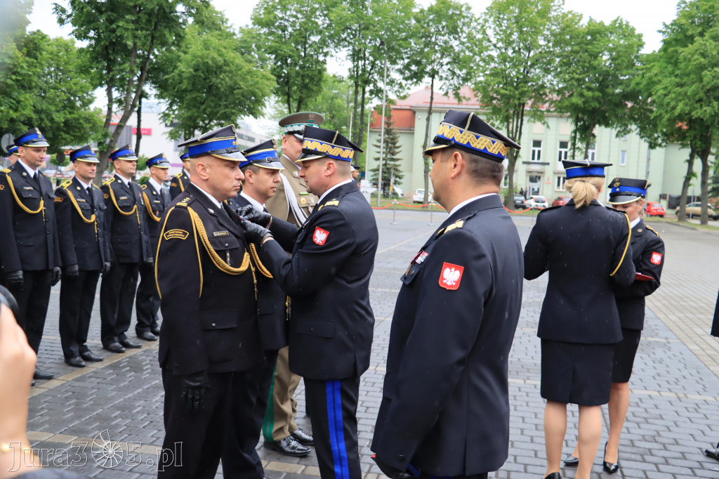 Wojewódzkie obchody Dnia Strażaka w Zawierciu