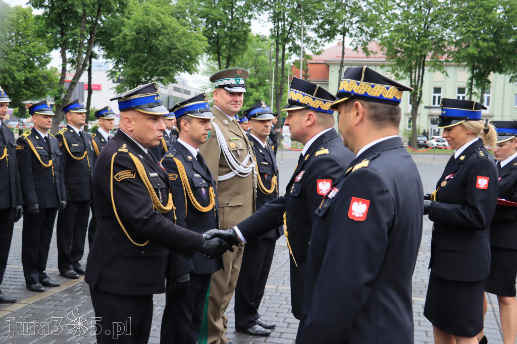 Wojewódzkie obchody Dnia Strażaka w Zawierciu