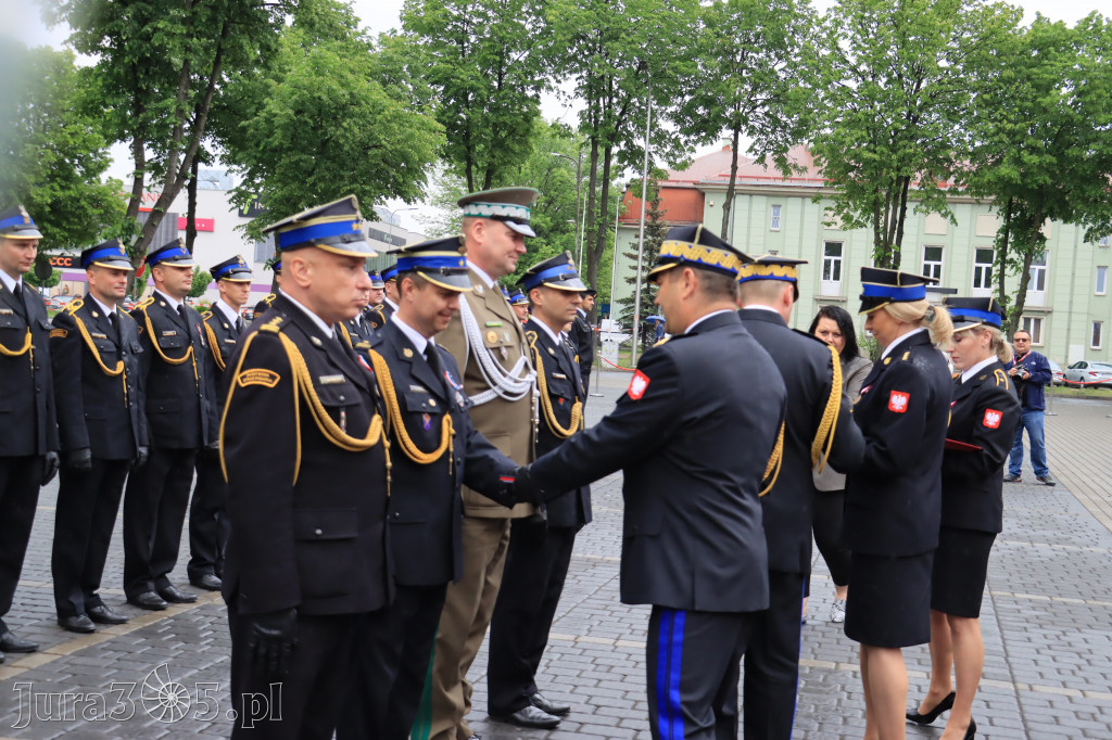 Wojewódzkie obchody Dnia Strażaka w Zawierciu