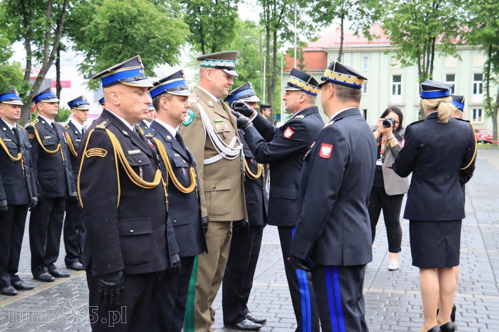 Wojewódzkie obchody Dnia Strażaka w Zawierciu