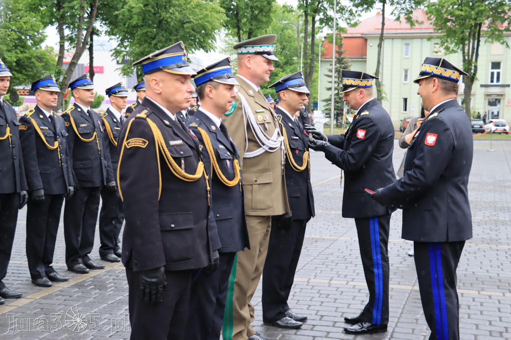 Wojewódzkie obchody Dnia Strażaka w Zawierciu