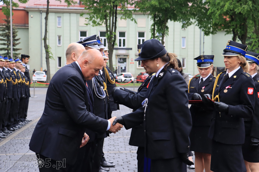 Wojewódzkie obchody Dnia Strażaka w Zawierciu