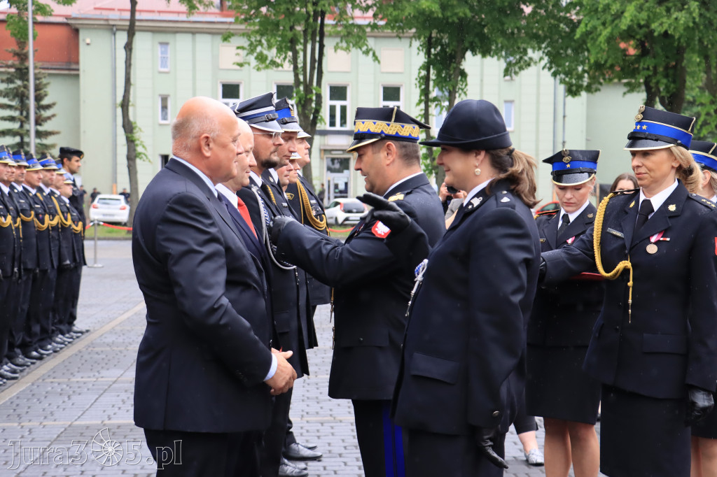 Wojewódzkie obchody Dnia Strażaka w Zawierciu