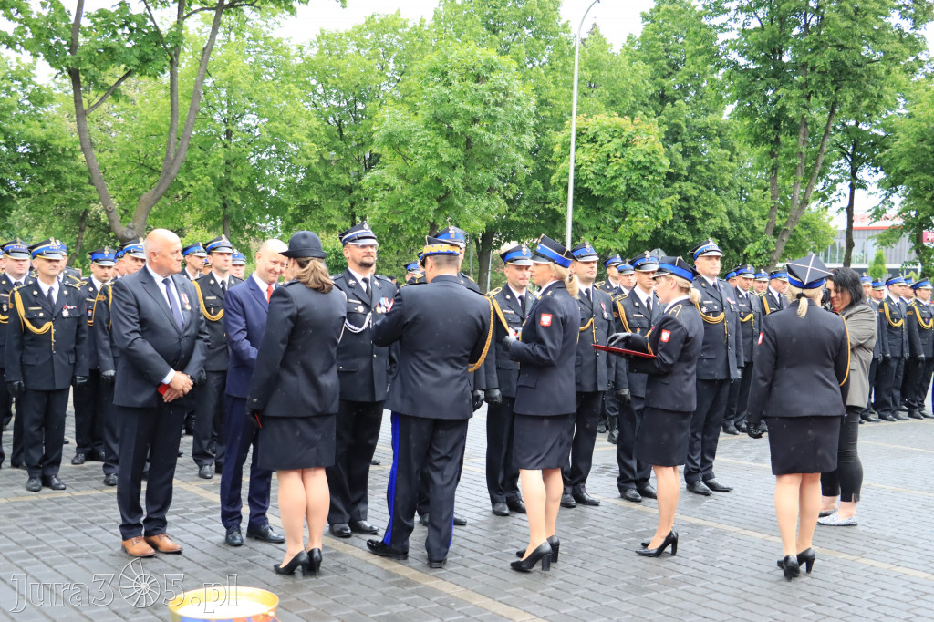 Wojewódzkie obchody Dnia Strażaka w Zawierciu