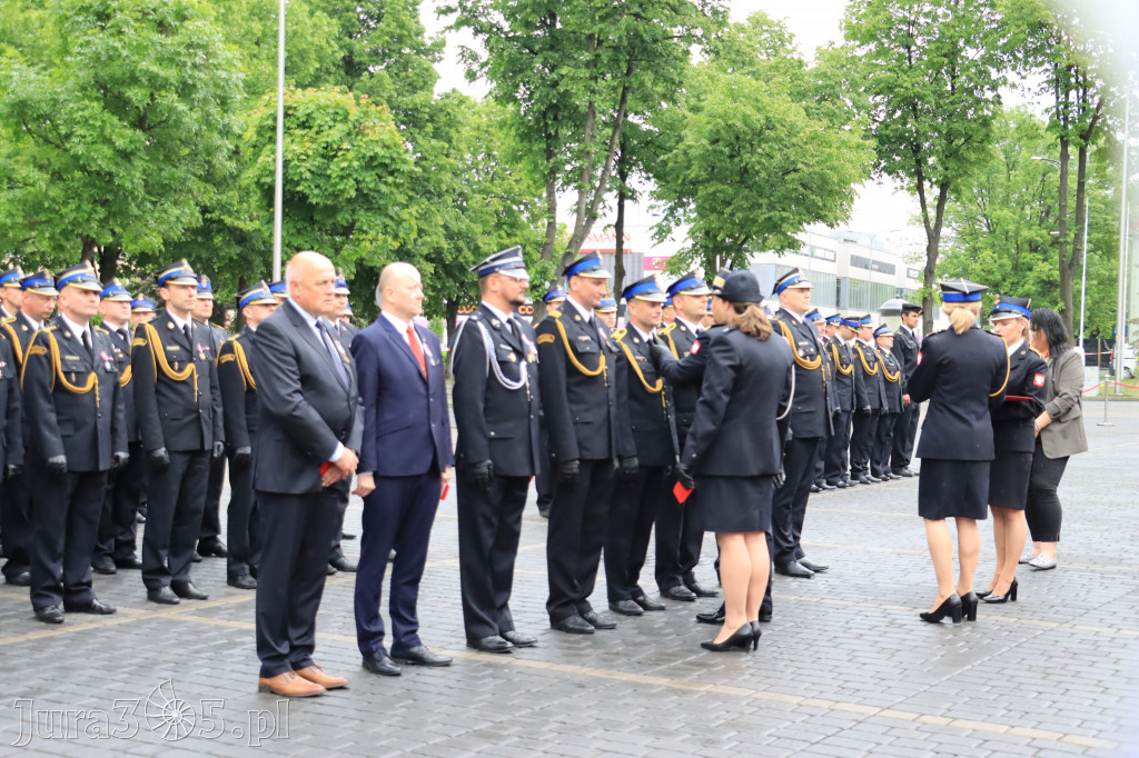 Wojewódzkie obchody Dnia Strażaka w Zawierciu