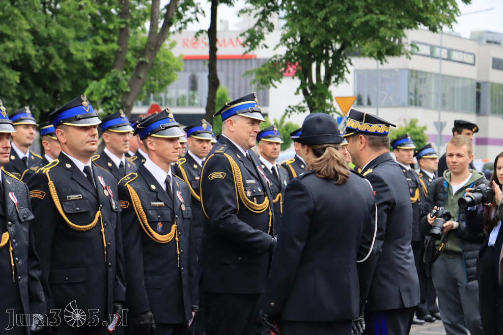 Wojewódzkie obchody Dnia Strażaka w Zawierciu