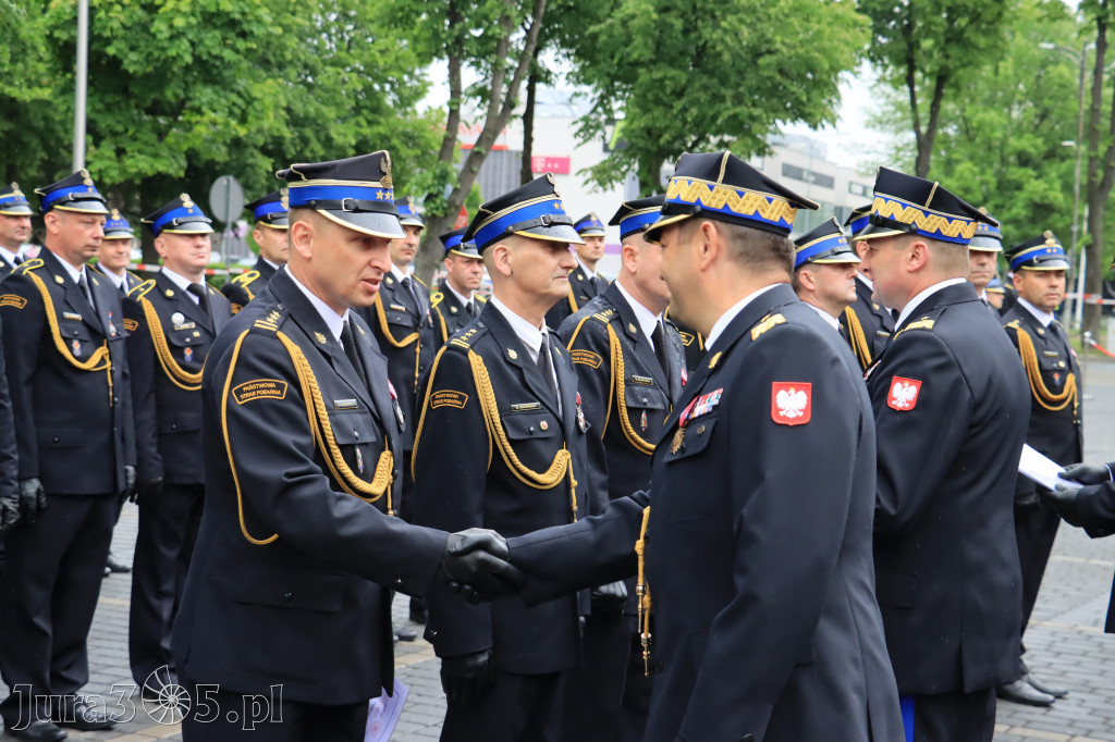 Wojewódzkie obchody Dnia Strażaka w Zawierciu