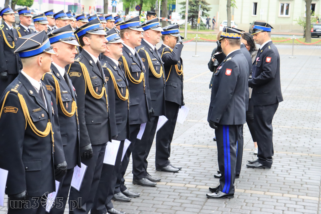 Wojewódzkie obchody Dnia Strażaka w Zawierciu