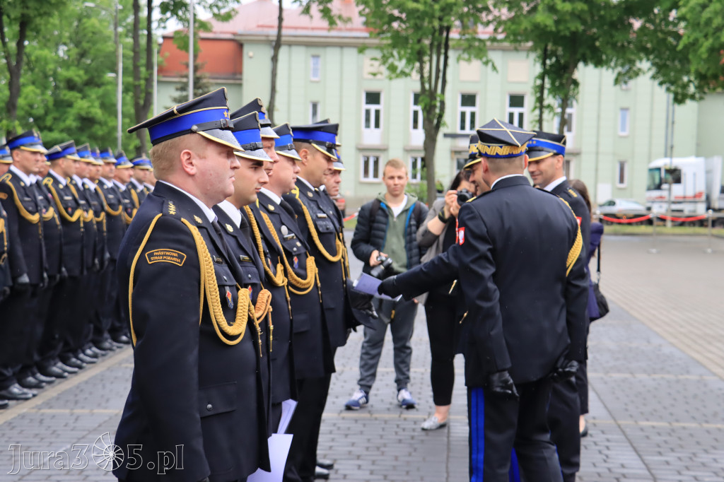 Wojewódzkie obchody Dnia Strażaka w Zawierciu