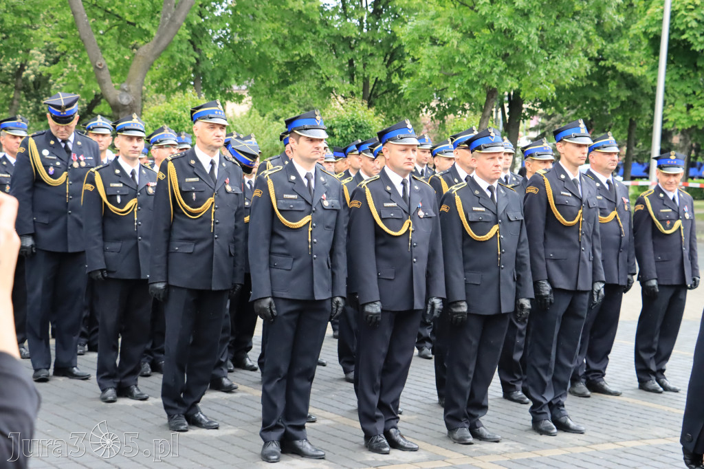 Wojewódzkie obchody Dnia Strażaka w Zawierciu