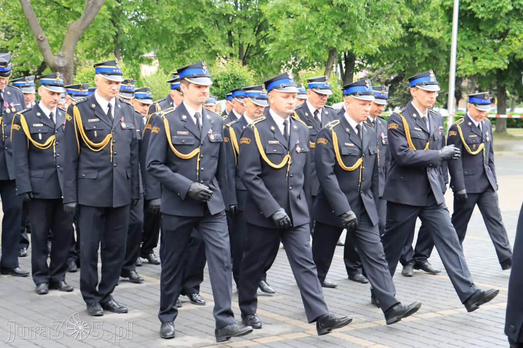 Wojewódzkie obchody Dnia Strażaka w Zawierciu