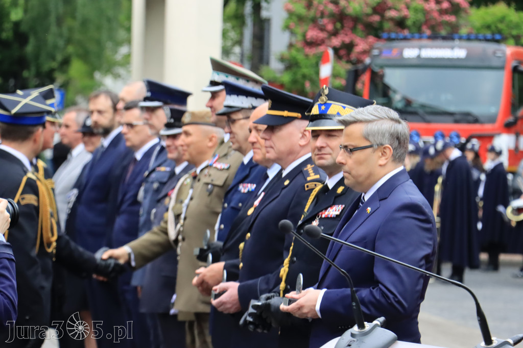 Wojewódzkie obchody Dnia Strażaka w Zawierciu
