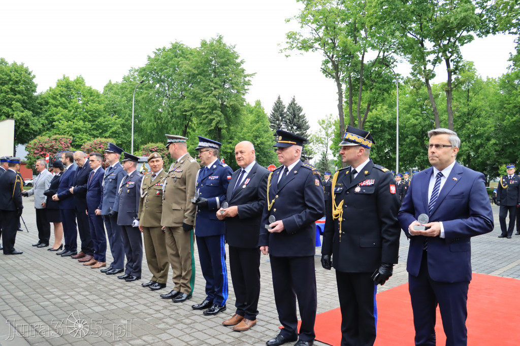 Wojewódzkie obchody Dnia Strażaka w Zawierciu