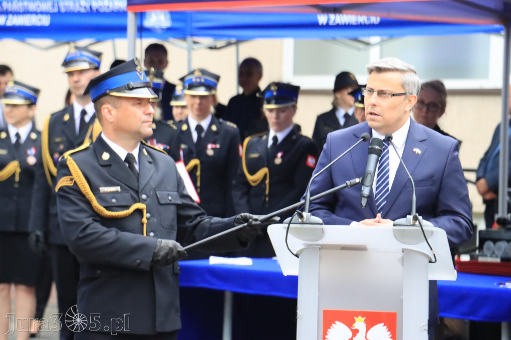 Wojewódzkie obchody Dnia Strażaka w Zawierciu
