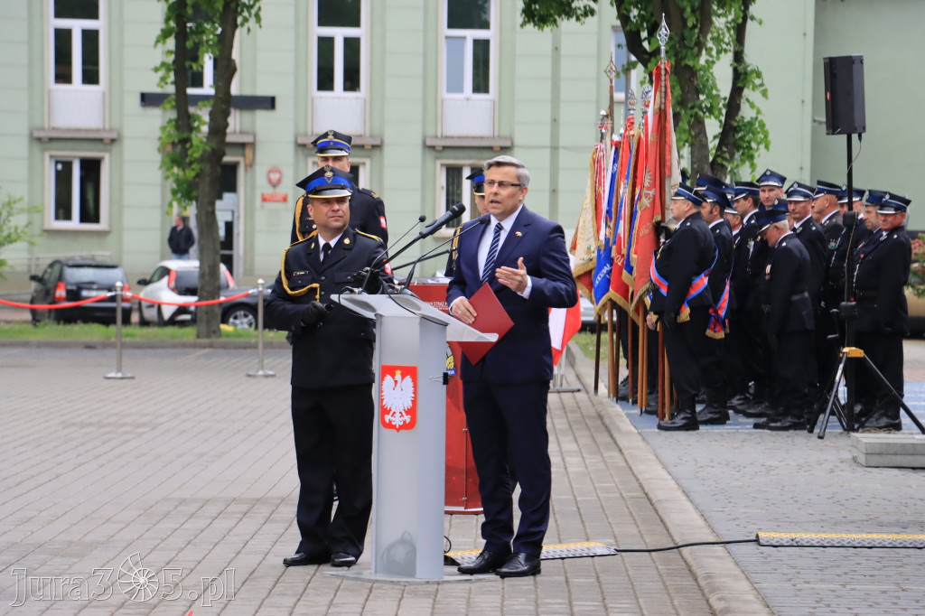 Wojewódzkie obchody Dnia Strażaka w Zawierciu