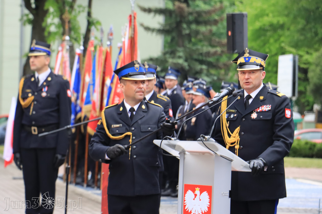 Wojewódzkie obchody Dnia Strażaka w Zawierciu