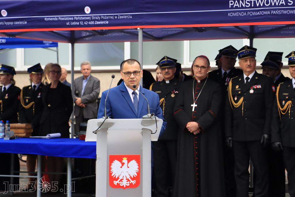 Wojewódzkie obchody Dnia Strażaka w Zawierciu